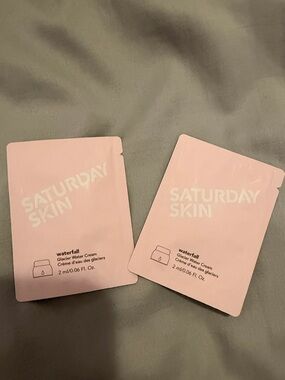 Saturday Skin Waterfall Glacier water cream
